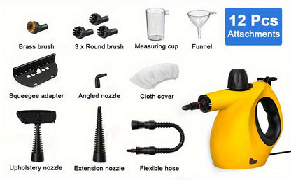 Handheld Steam Cleaner 12-in-1